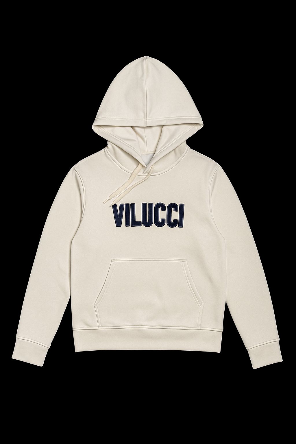 Hoodie Vilucci Blanco - Crema